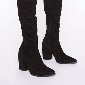 You made your choice boots from fashion nova. NWB